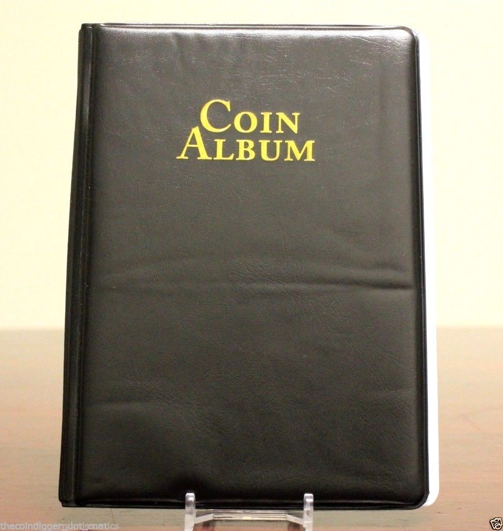 WHITMAN 60 Pocket Coin Stock Book Album for 2x2 Holders Storage Display Folder
