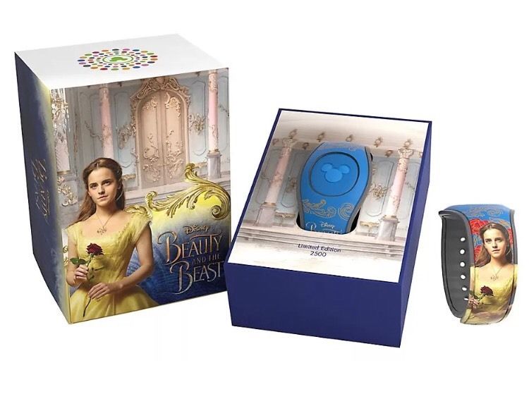 Disney World Beauty And The Beast LE 2500 Magic Band 2 Rare