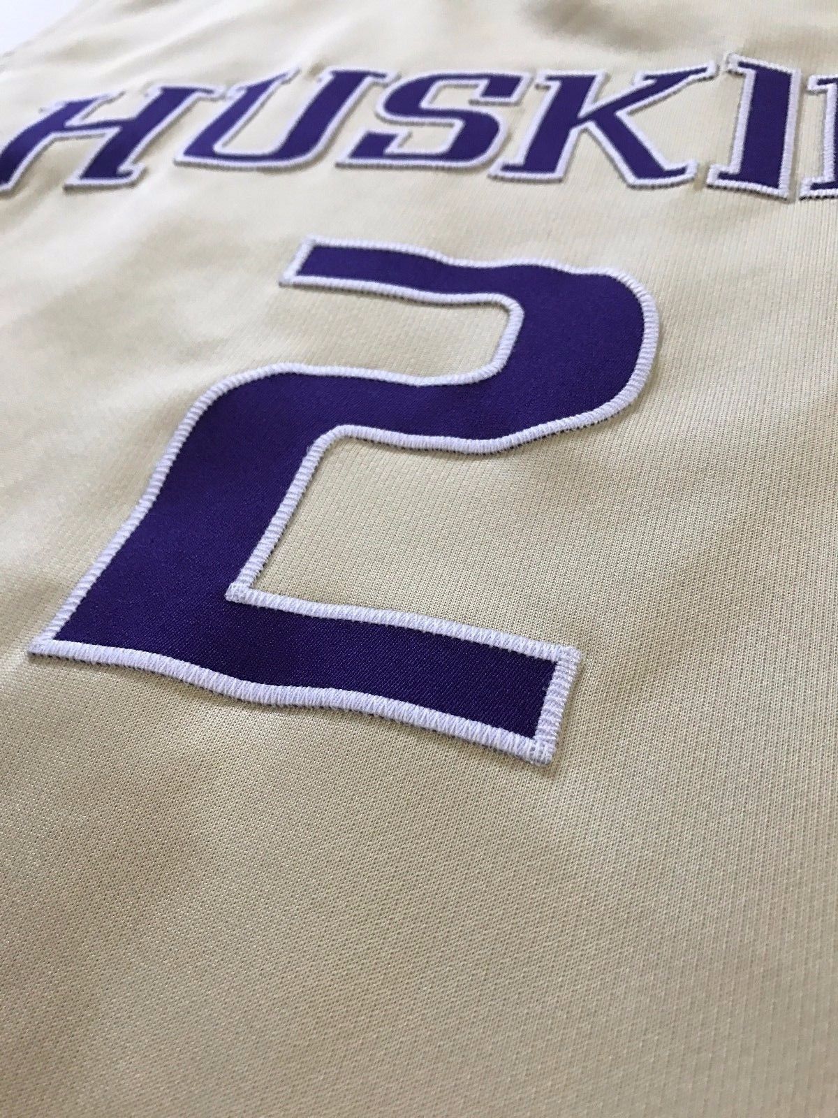 Washington Huskies Nike Dri-FIT Men's Team Issued Gold Basketball Jersey