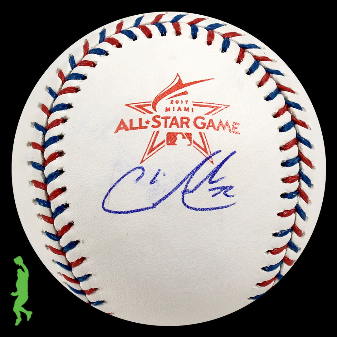 CHRIS ARCHER AUTOGRAPHED SIGNED 2017 ALL-STAR ASG BASEBALL BALL RAYS JSA COA