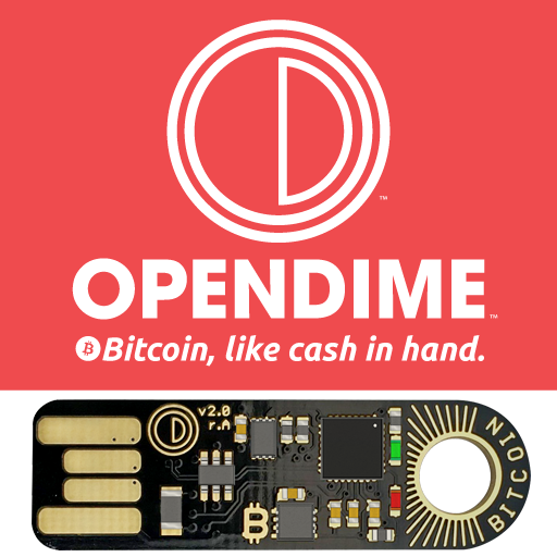 Opendime Bitcoin USB Bearer bond stick (single) 100% secure wallet for BTC