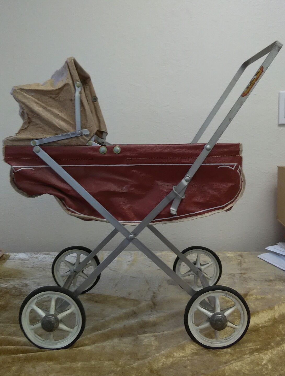 Vintage Antique HEDSTROM Toy Baby Stroller Carriages Buggies, From Fitchburg, MA