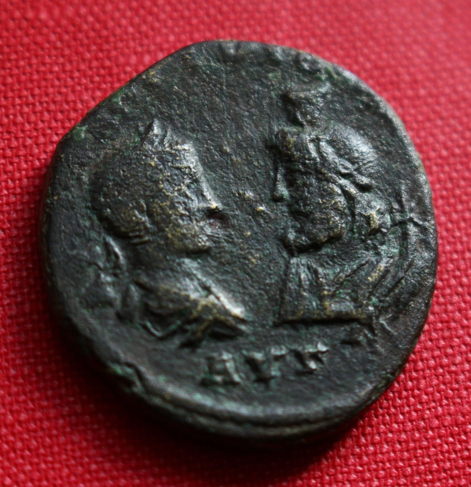 Gordian III Rare R3 AE24 10g Serapis Demeter Torch Odessus Roman Empire Coin