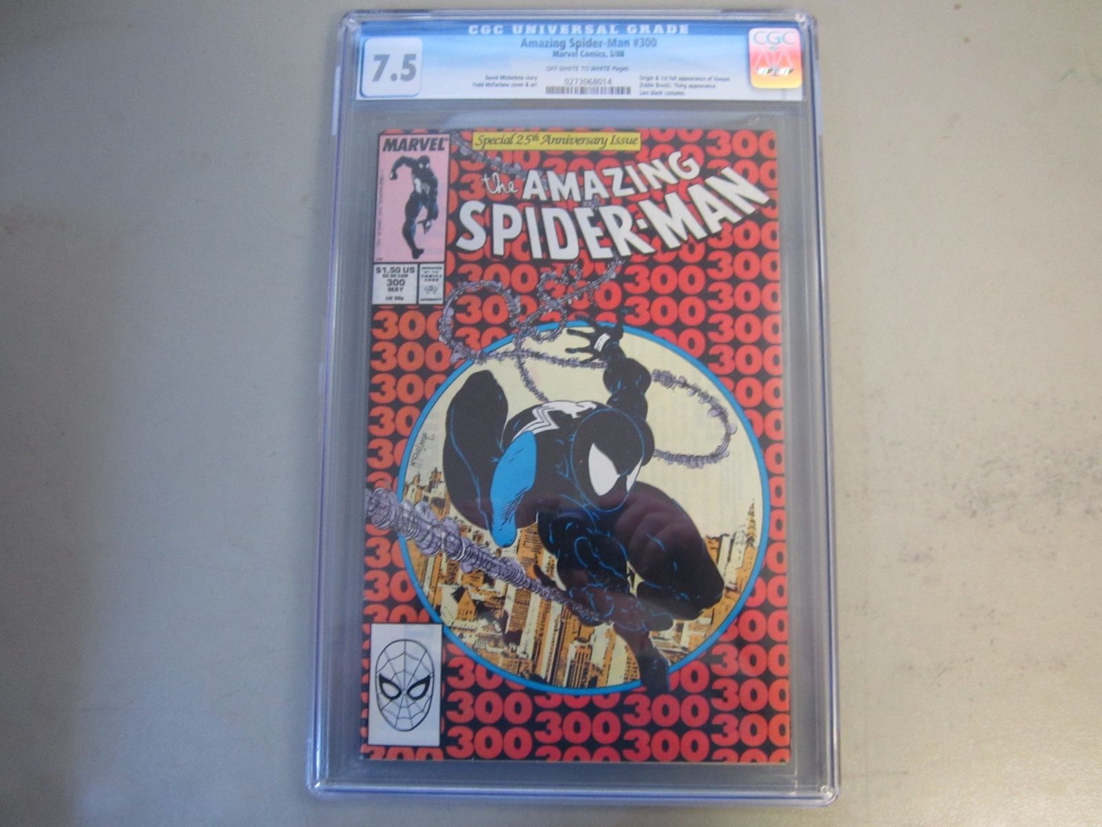 The Amazing Spider-Man #300 CGC 7.5 COMIC BOOK  1st App. Venom  KEY