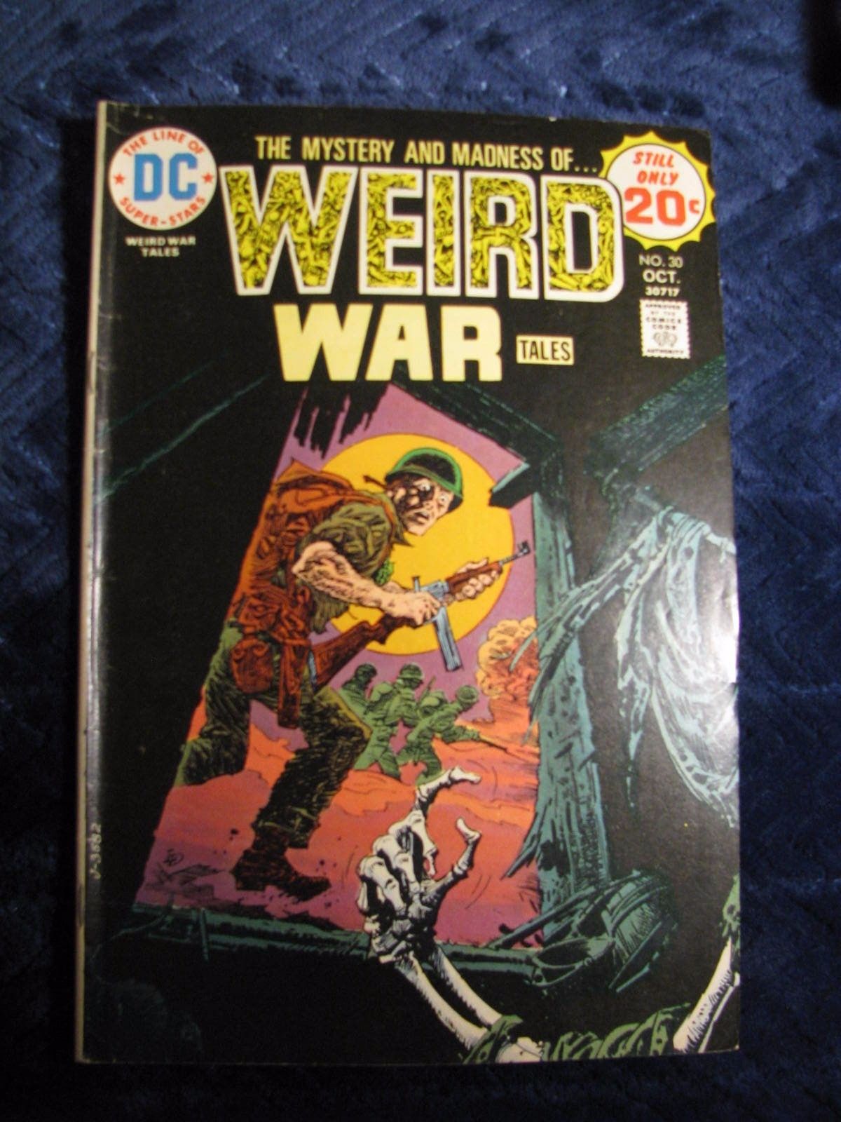 Weird War Tales #30 Cover by Luis Dominguez