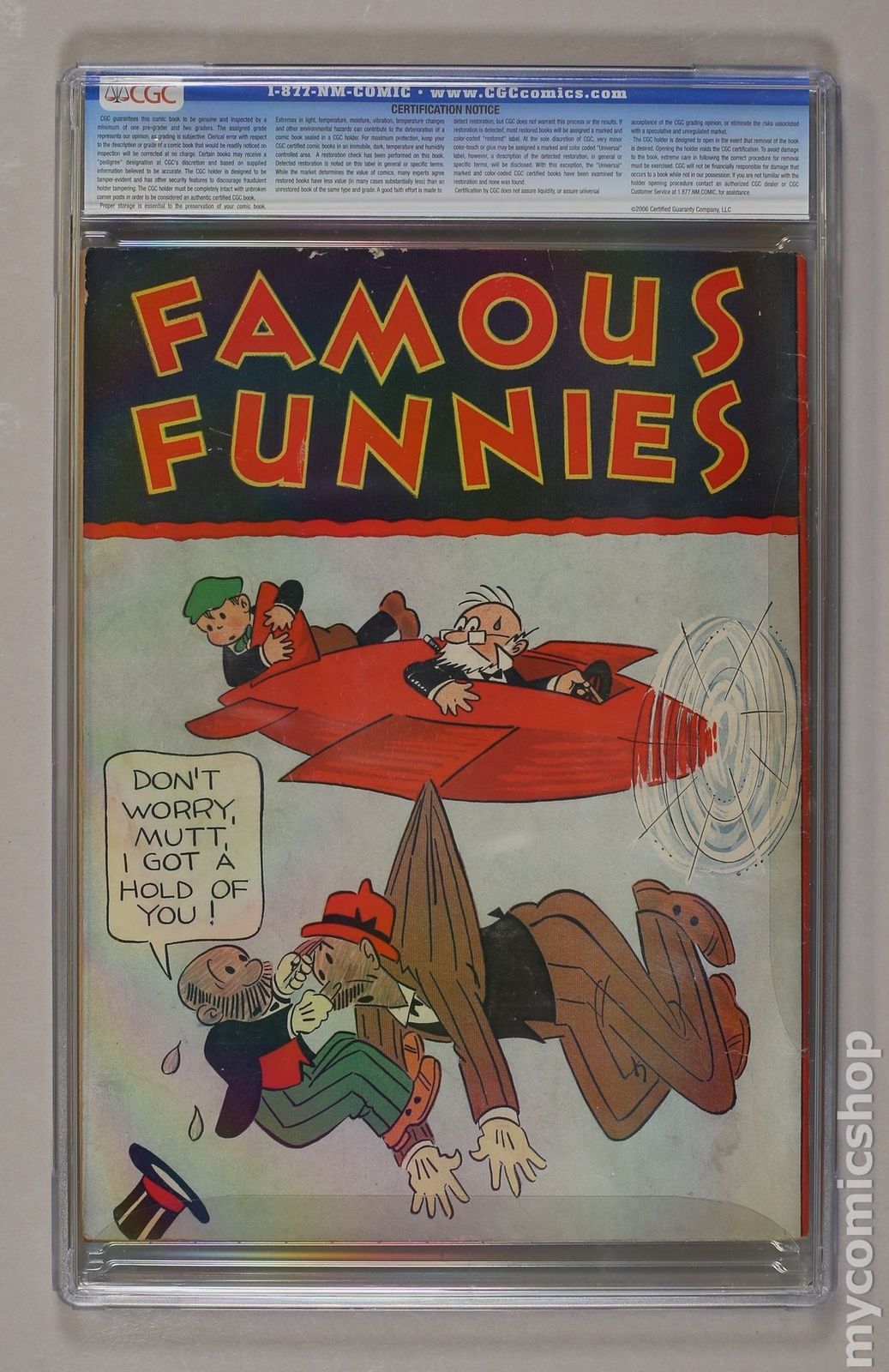 Famous Funnies (1934) #3 CGC 4.5 0985189007