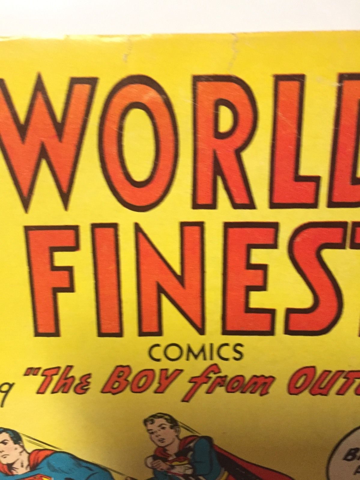 DC Worlds Finest # 92 Superman Not Cgc Comic Golden Age 1958