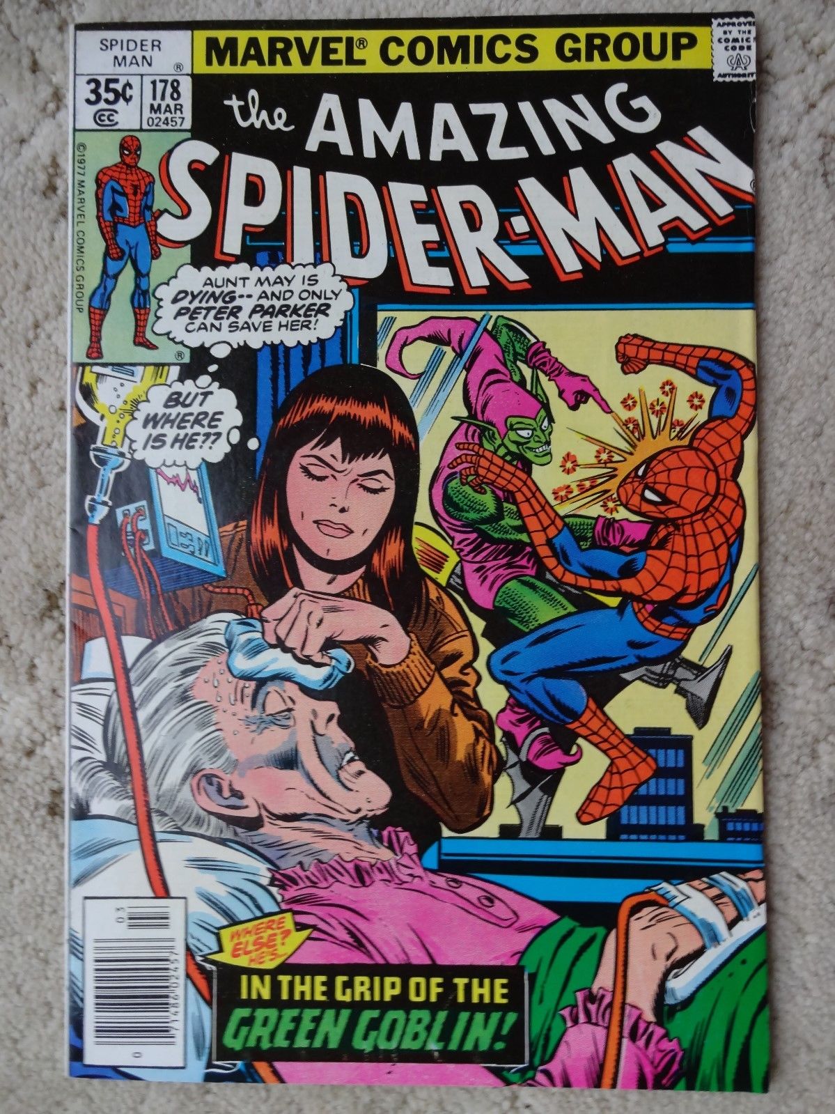 The Amazing Spider-Man #178 (Mar 1978, Marvel) VF/NM Green Goblin CGC this one!