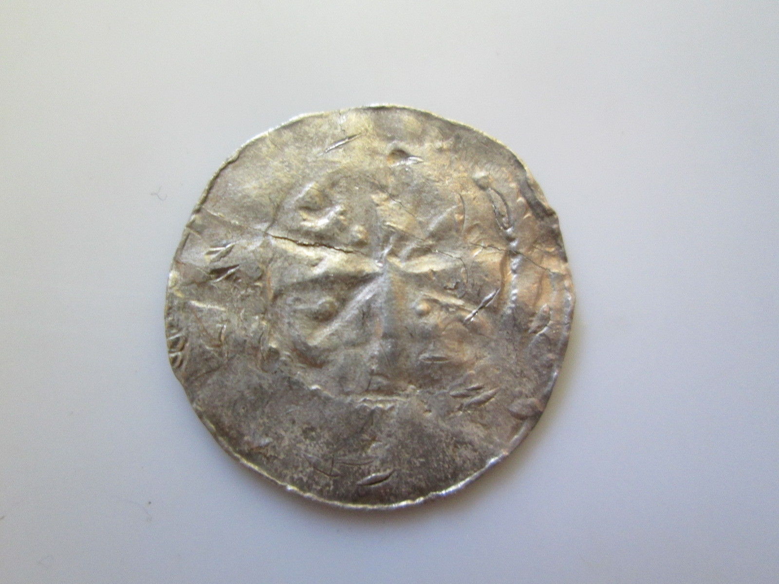 Germany11 century silver coin, Magdeburg anonymous denar ca 1040 Gittelde mint