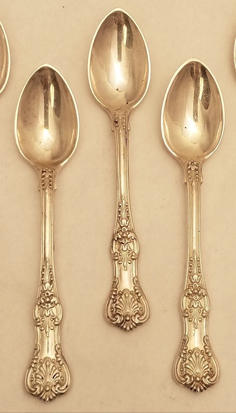 Tiffany & Co Set of Eight Silver After Dinner Coffee Spoons