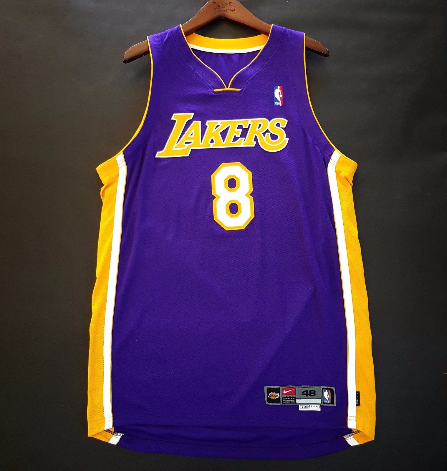100% Authentic Nike Kobe Bryant 03 04 Lakers Game Issued Pro Cut Jersey Size 48
