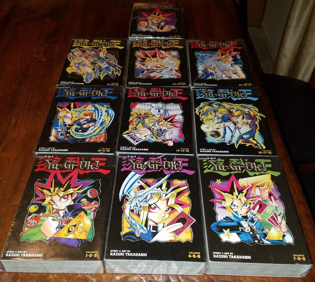 Yu-gi-oh  Yugioh! Omnibus Edition (Vol.1-10) English Manga Graphic Novel Set NEW