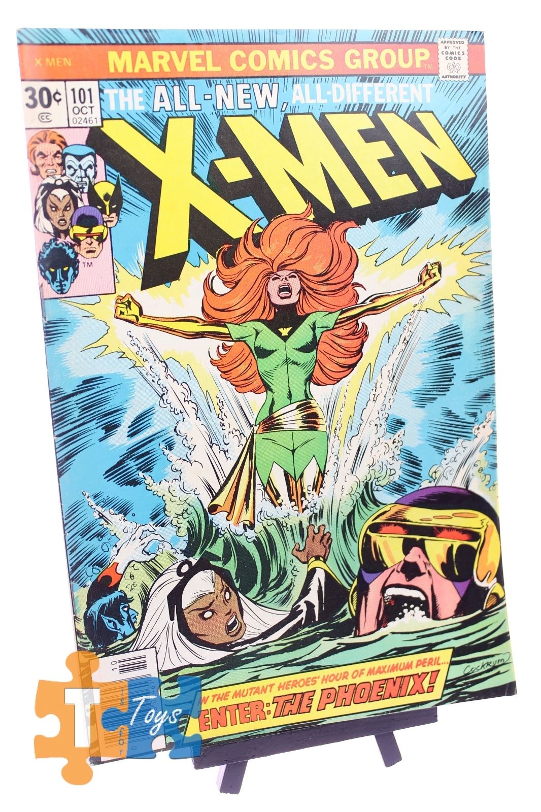 X-Men #101 Marvel Comics October 1976 1st Phoenix App VG+