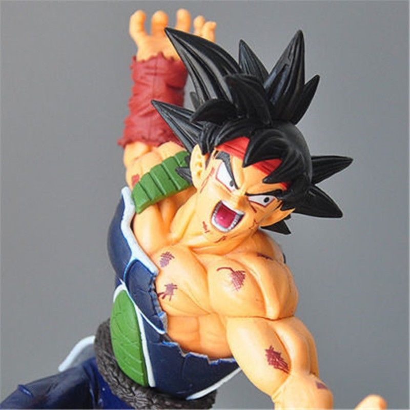 Dragon Ball Z SCultures Tenkaichi Son Gokou Bardock Battle Damage Set PVC Figure