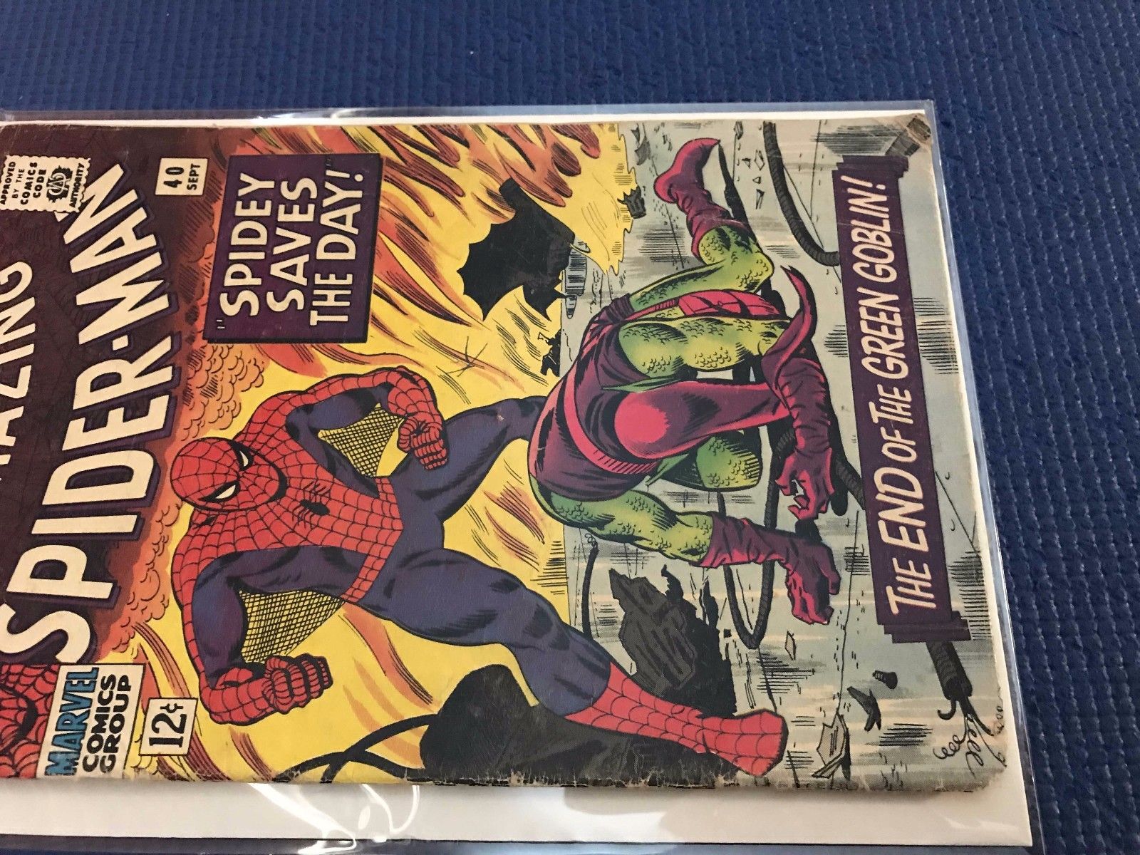 Amazing Spider-Man #40 (Marvel 1966) Green Goblin Origin! SEE PICS & DESCRIPTION