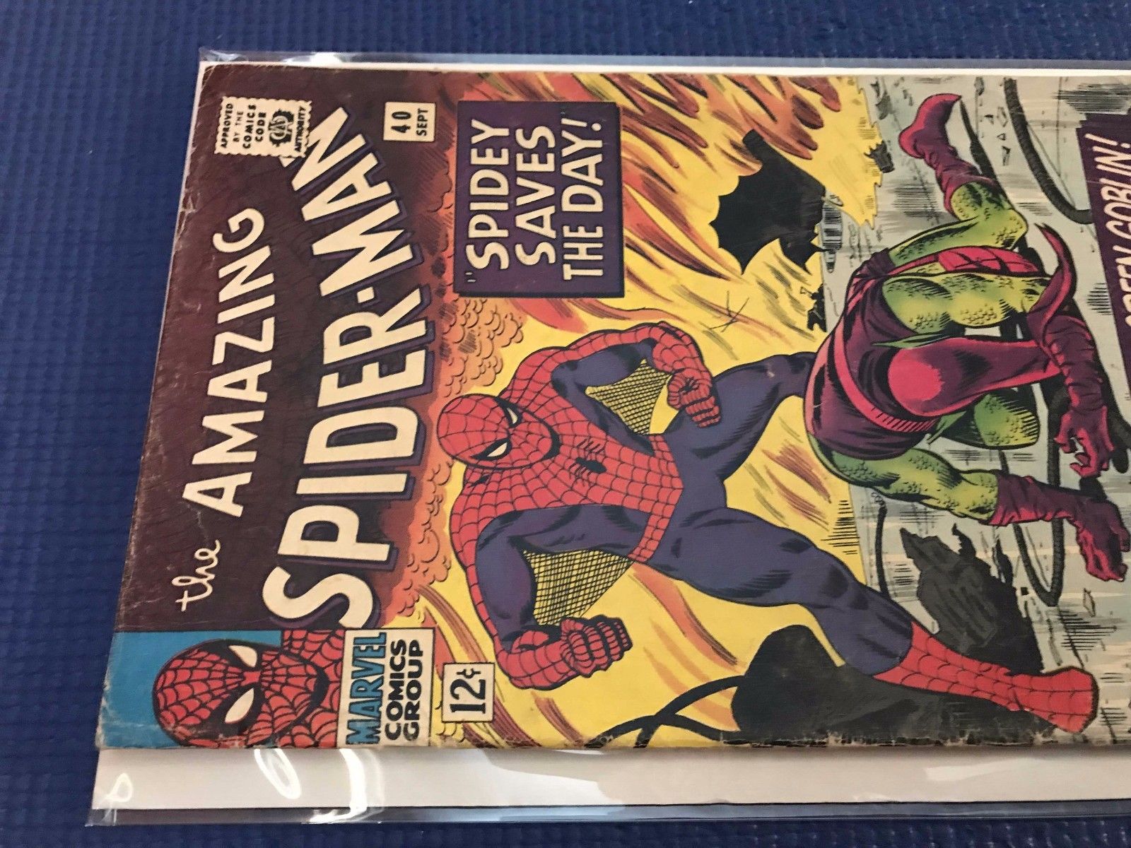 Amazing Spider-Man #40 (Marvel 1966) Green Goblin Origin! SEE PICS & DESCRIPTION