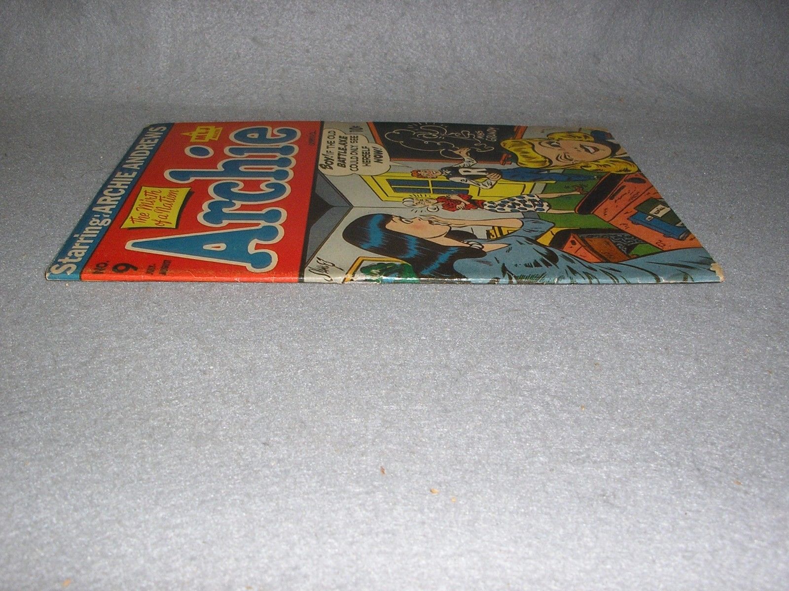 RARE Archie Comics No 9 July-August 1944 1st First Edition COMPLETE FINE