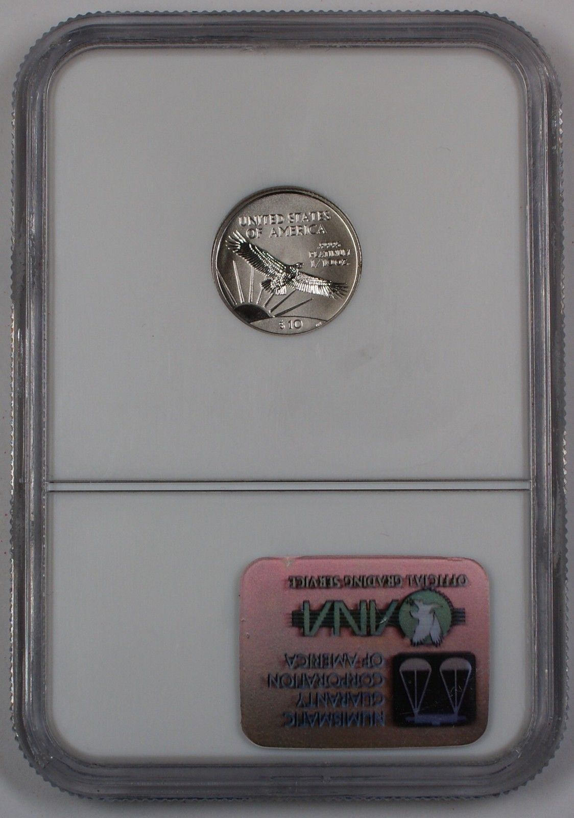 2002 Platinum American Eagle Coin, NGC MS-70, Perfect Coin