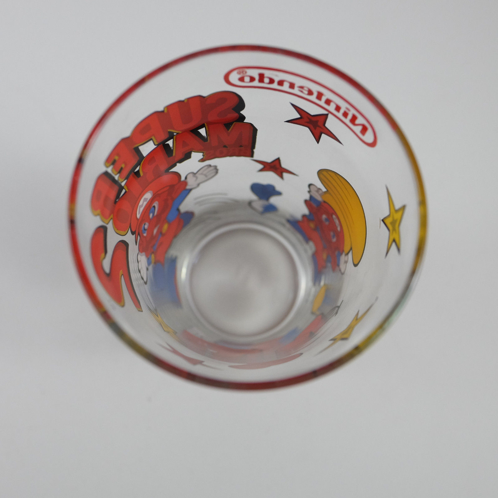 Super Mario Bros 2 Drinking Glass Nintendo 1989 Vintage