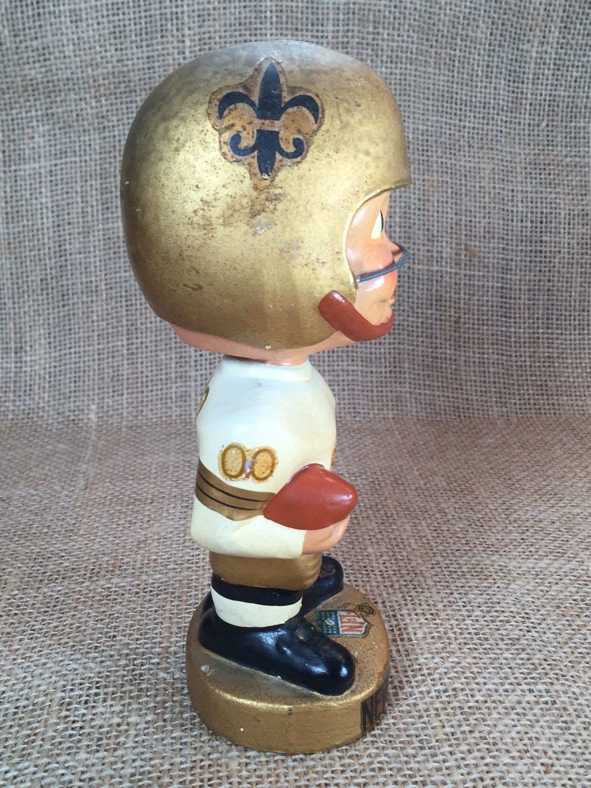 RARE Vintage New Orleans Saints Bobblehead Bobble 1960's Japan