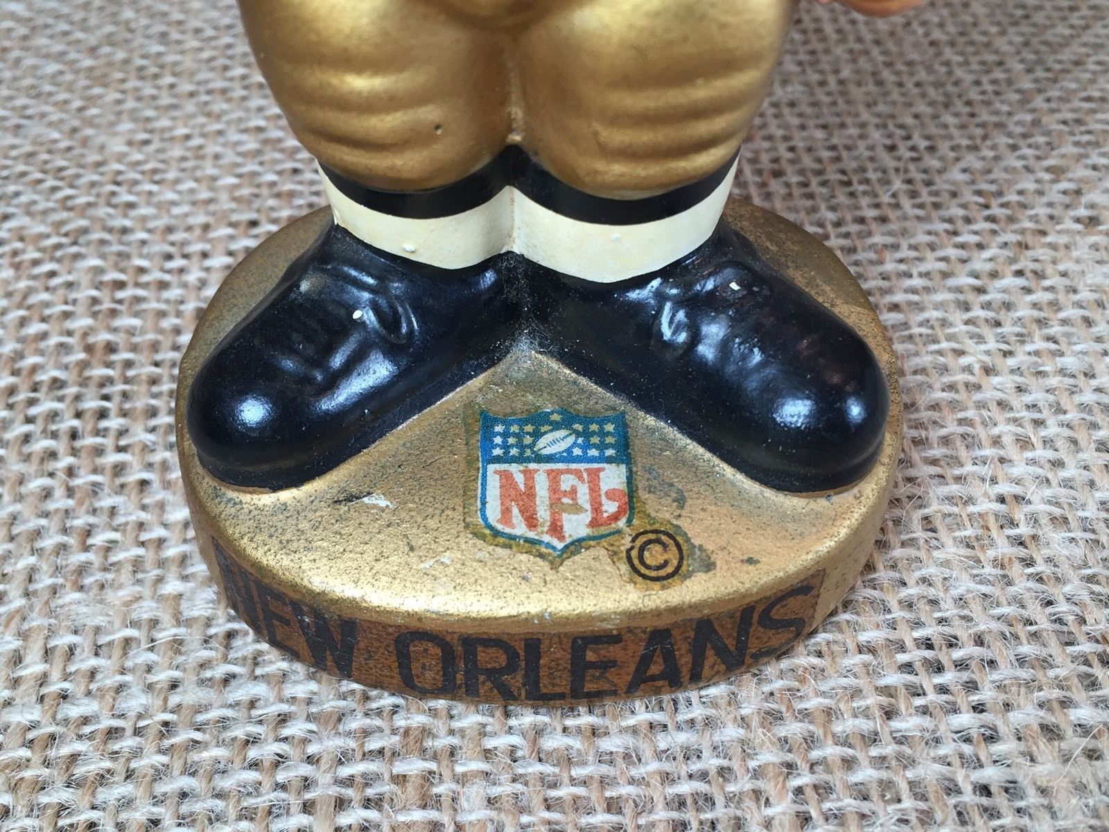 RARE Vintage New Orleans Saints Bobblehead Bobble 1960's Japan