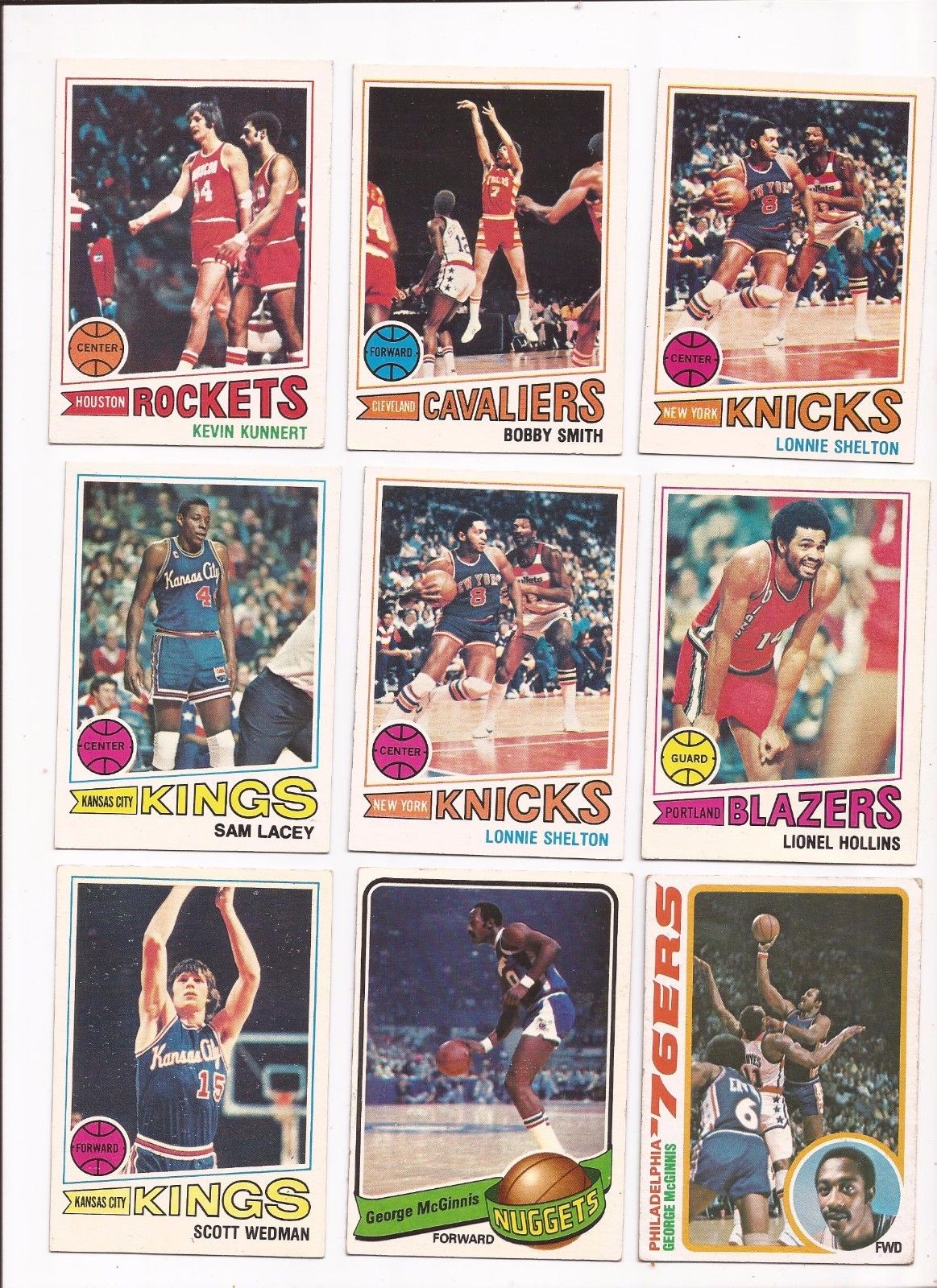 VINTAGE BASKETBALL CARDS --- 41 CARD LOT