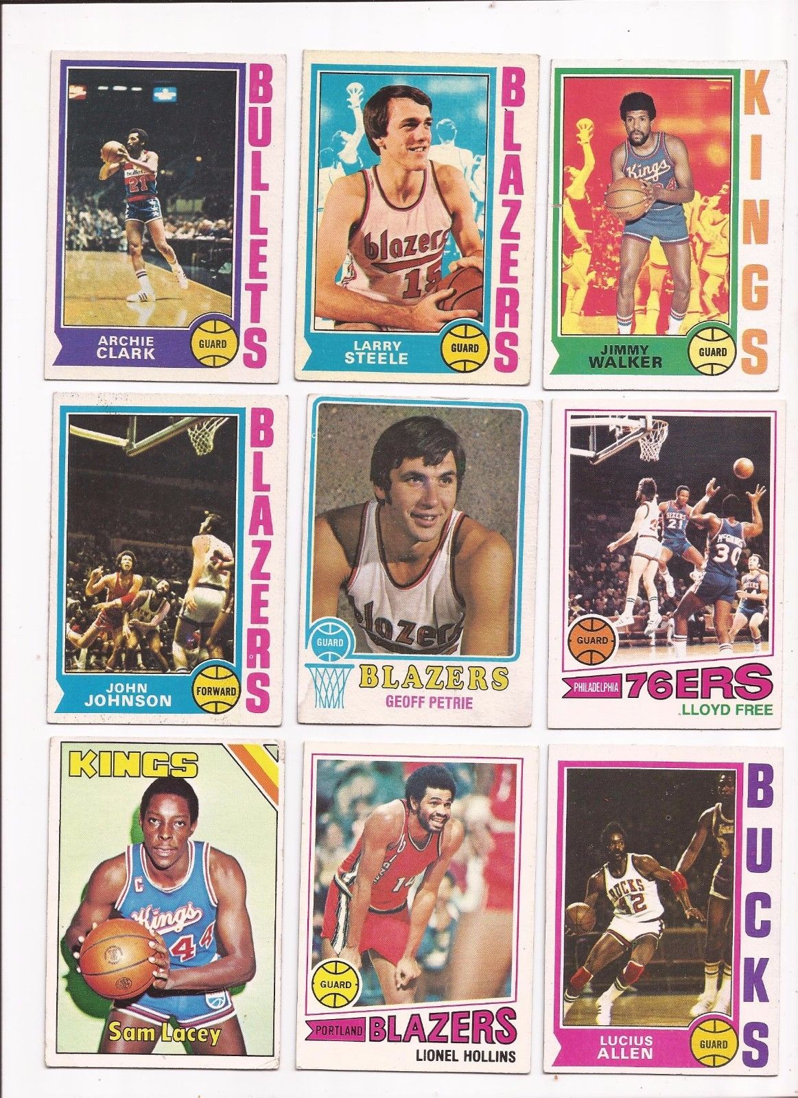 VINTAGE BASKETBALL CARDS --- 41 CARD LOT