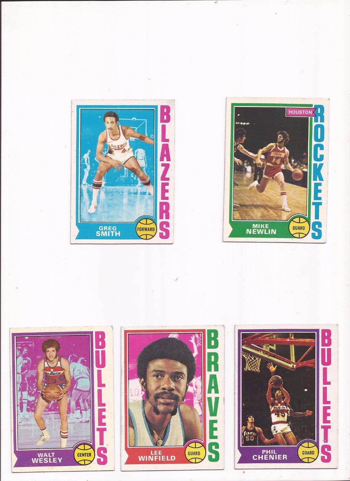 VINTAGE BASKETBALL CARDS --- 41 CARD LOT