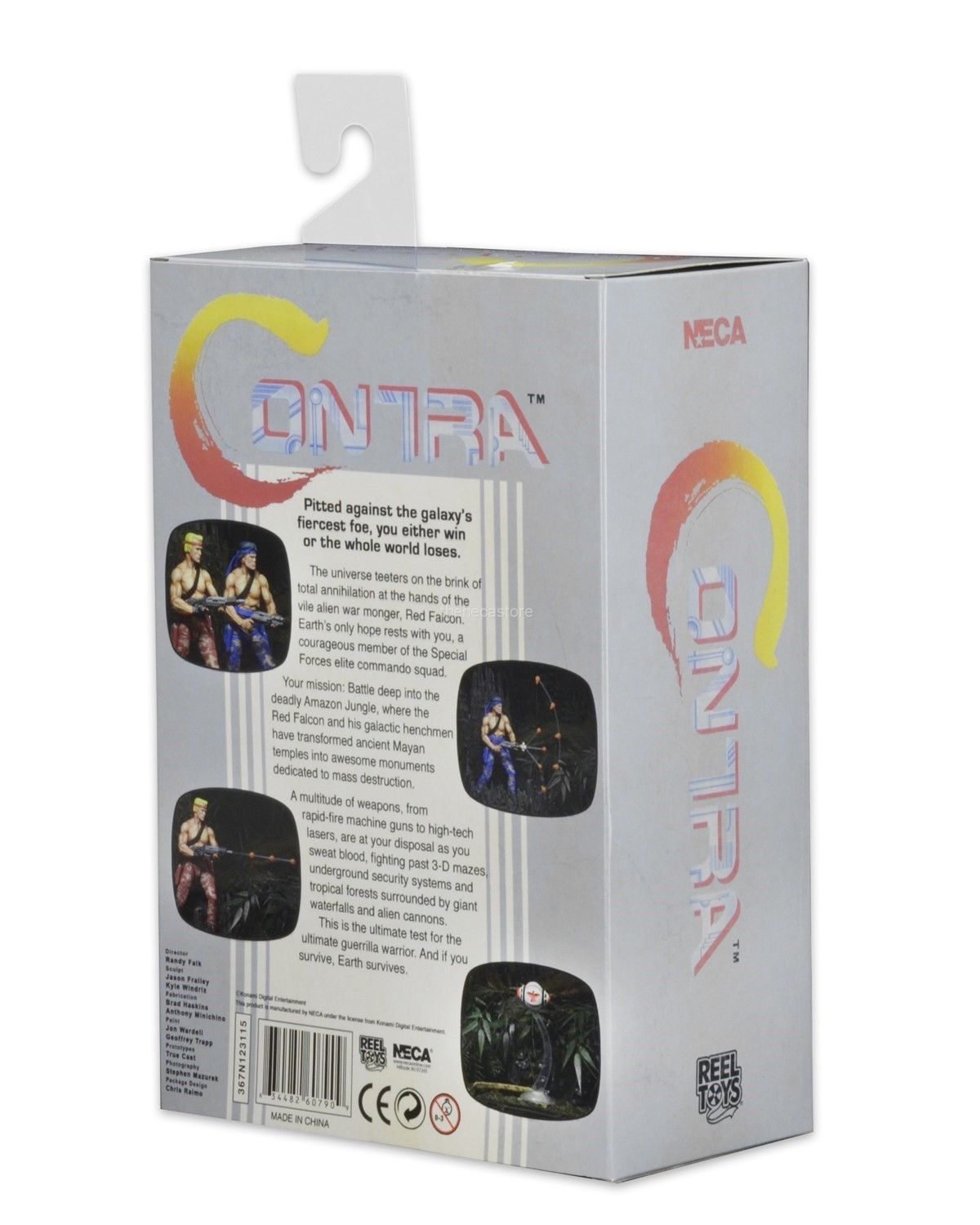 Contra - 7” Scale Action Figures - 2 Pack - Bill and Lance - NECA