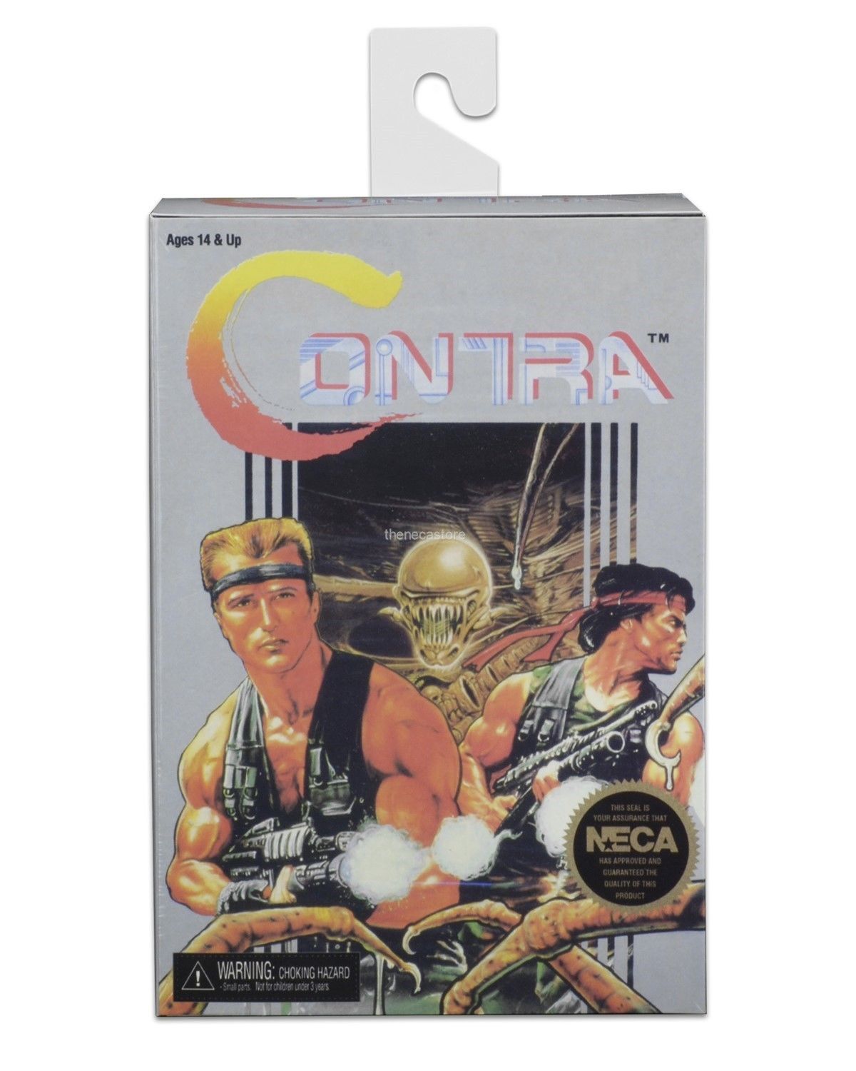 Contra - 7” Scale Action Figures - 2 Pack - Bill and Lance - NECA