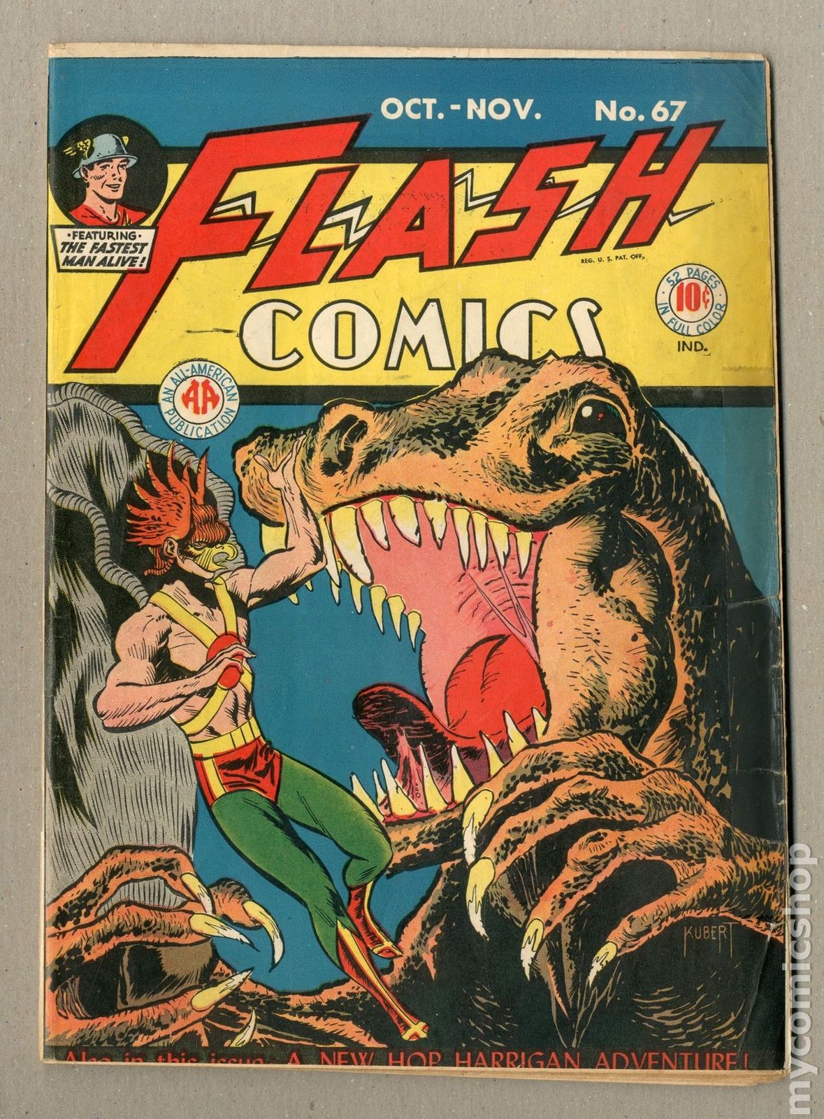 Flash Comics (1940 DC) #67 GD+ 2.5