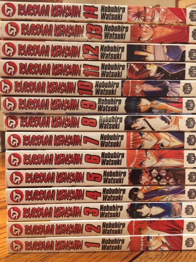 Rurouni Kenshin Manga 1-28 Complete Nobuhiro Watsuki Shonen Jump