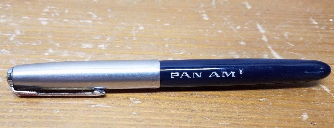 Former Pan AM Airline Advertising Director's Vintage PARKER FOUNTAIN PEN 51