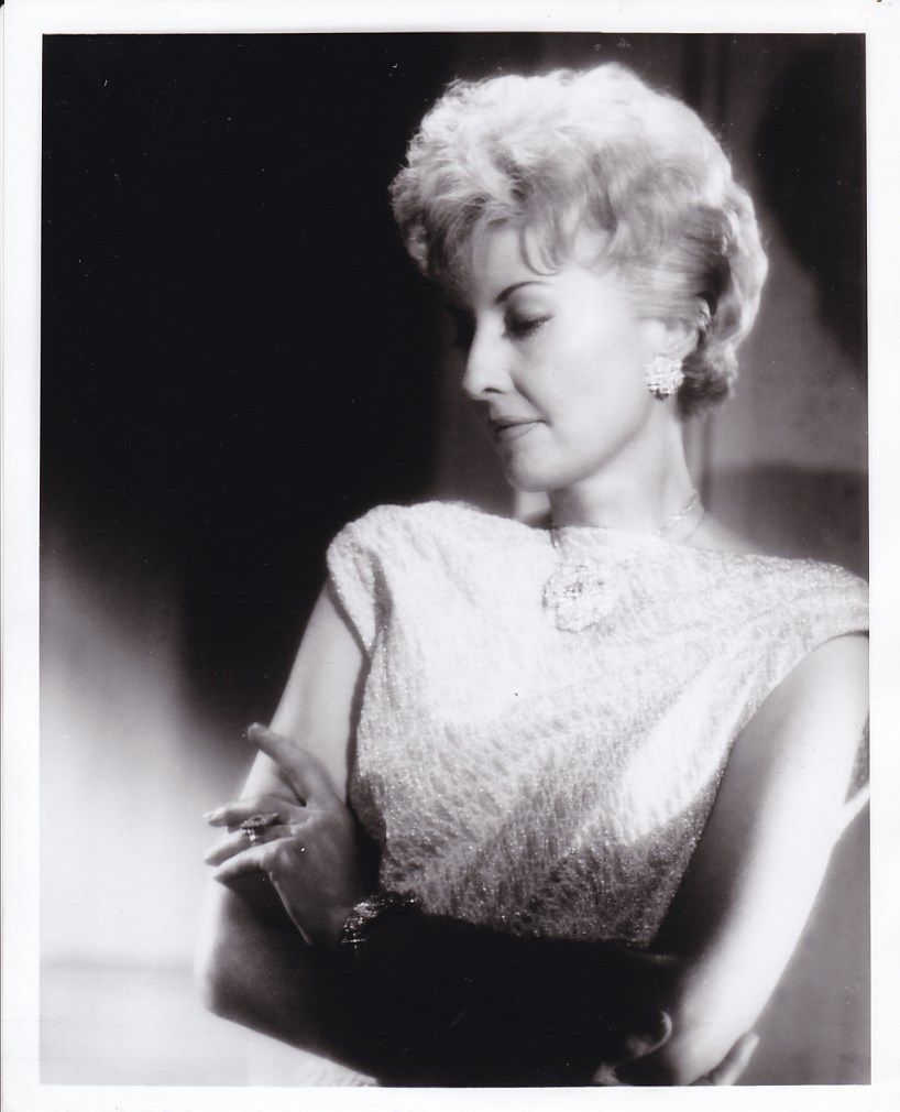 BARBARA STANWYCK Beautiful Original Vintage 1960s JOHN ENGSTEAD Portrait Photo