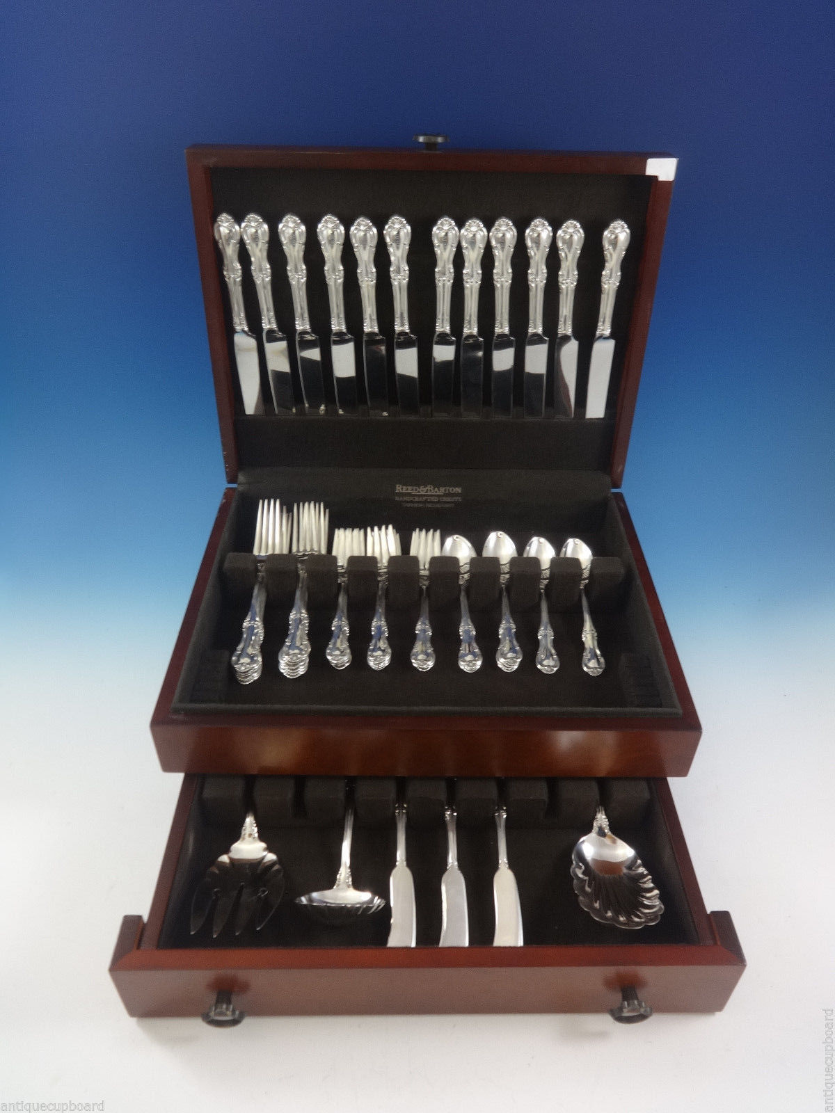 Joan of Arc by International Sterling Silver Flatware Set 12 Service 63 Pieces