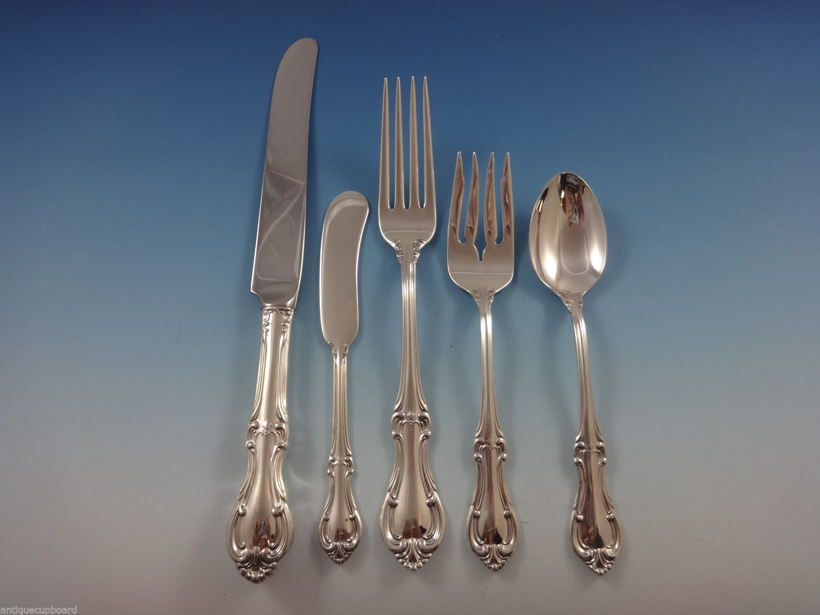 Joan of Arc by International Sterling Silver Flatware Set 12 Service 63 Pieces