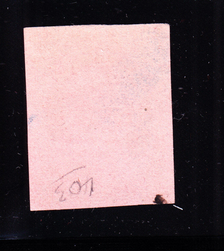 US LO3 1c Carrier Stamp Unused VF NGAI SCV $50