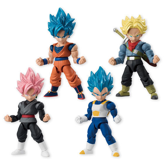 Bandai Dragon Ball Super Power 66 Collection Action Figure Completed Set 4pcs