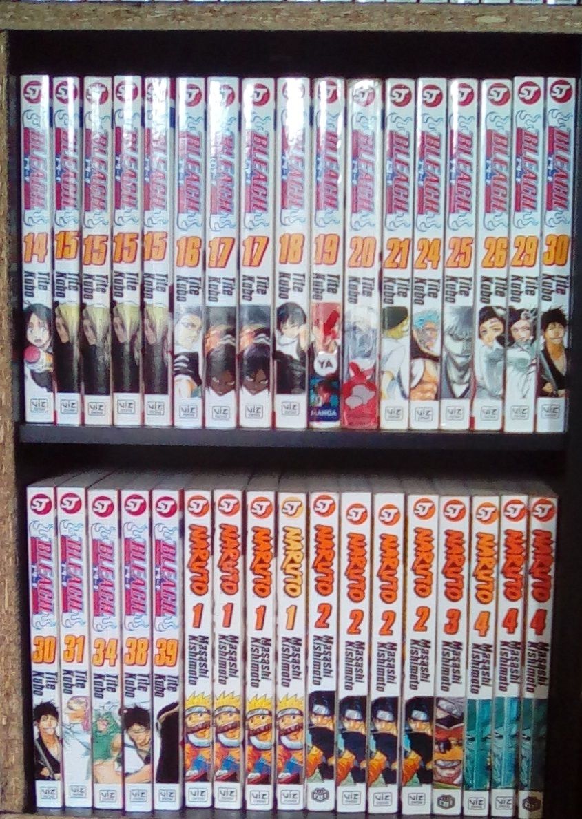 Pick 10 Lot of Bleach, Inuyasha, Naruto, and/or Shaman King Manga