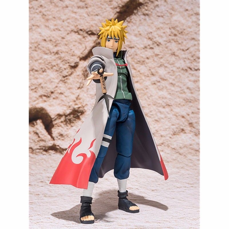 Anime Naruto Shippuden Namikaze Minato 15cm/6" PVC Action Figure No Retail Box