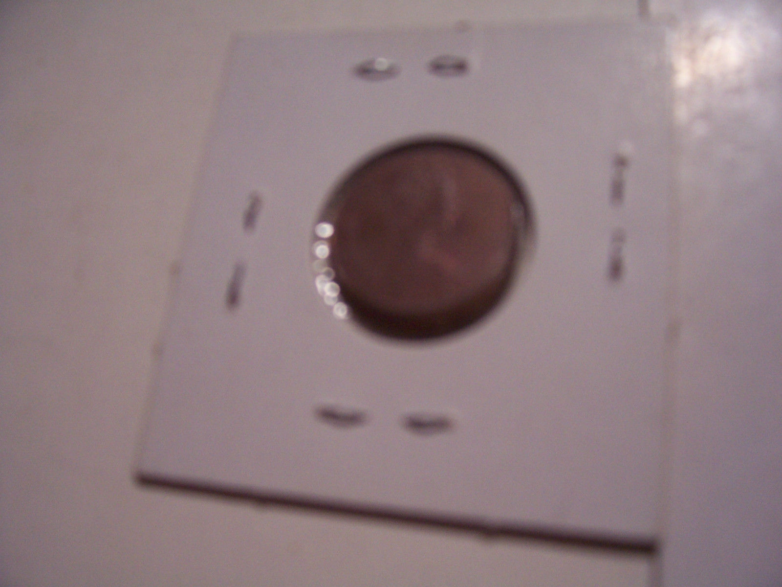 ERROR CAPPED OFF CENTER STRIKE CANADIAN 1980 ONE CENT COIN