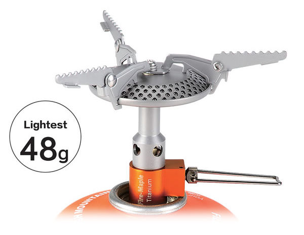 Outdoor Camping Stove Cooking Furnance end lightweight Titanium Stove FMS-116T