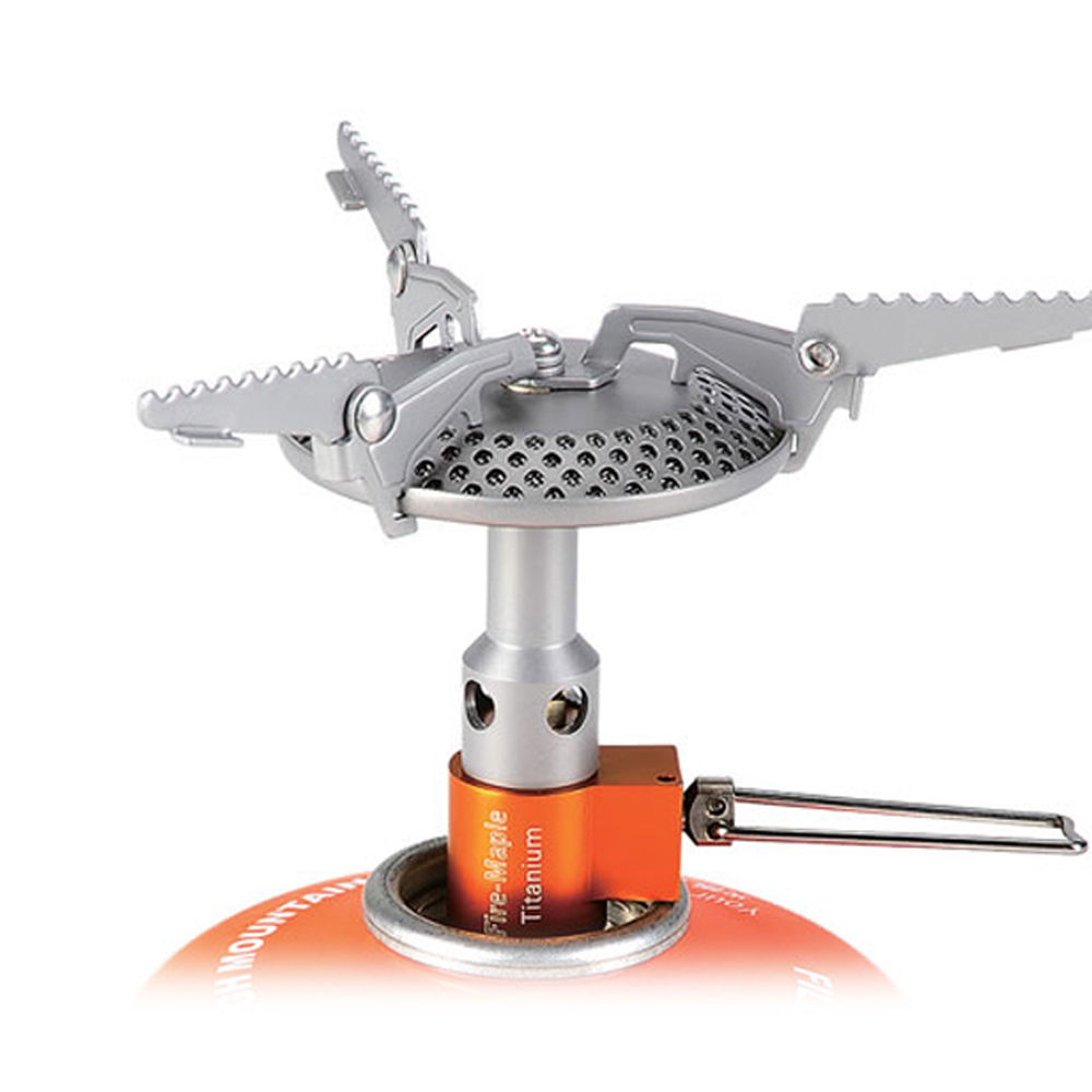 Outdoor Camping Stove Cooking Furnance end lightweight Titanium Stove FMS-116T