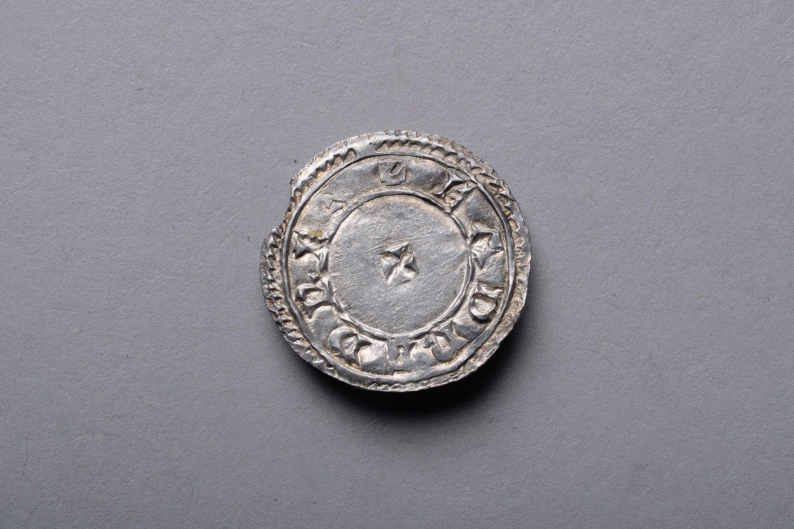 Unique Anglo Saxon Silver Penny Coin of King Eadred of Wessex - 899 AD