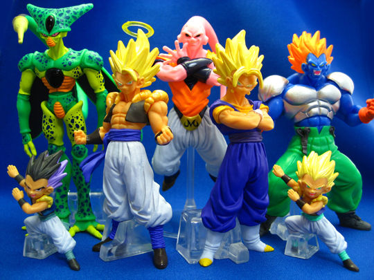 Gashapon HG Dragonball Z Figure Part 18 Set (7 pcs) BANDAI JAPAN