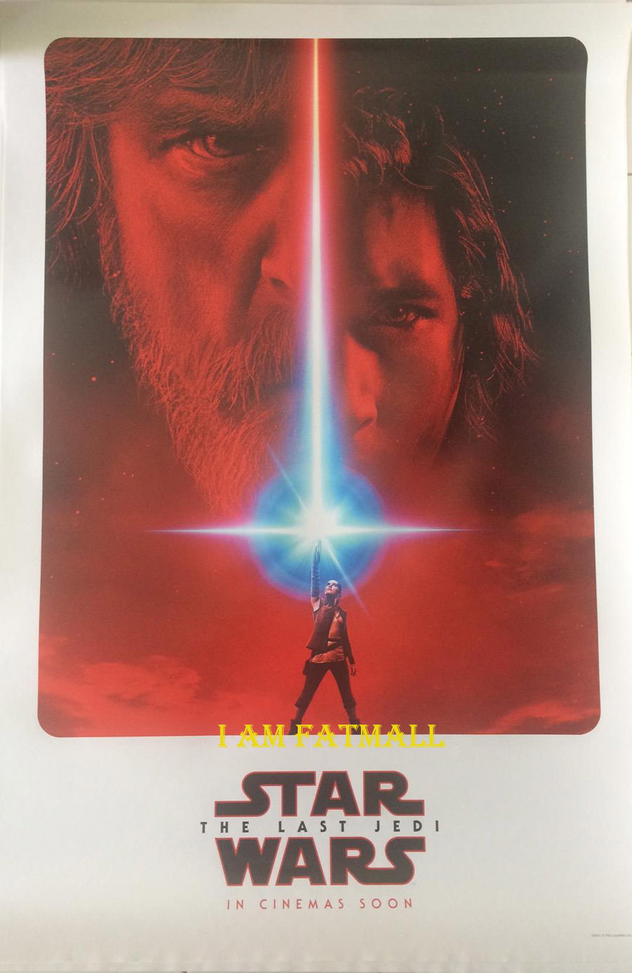 Star Wars The Last Jedi Original DS 27x40 POSTER international ver