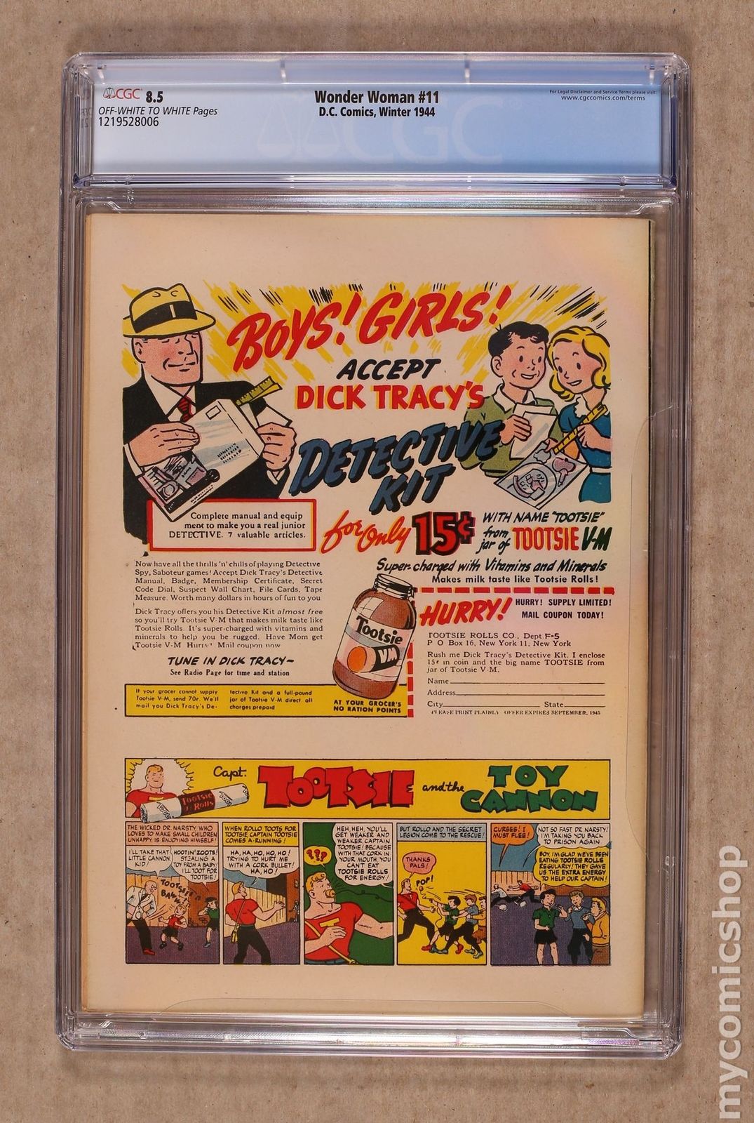 Wonder Woman (1942 1st Series DC) #11 CGC 8.5 1219528006