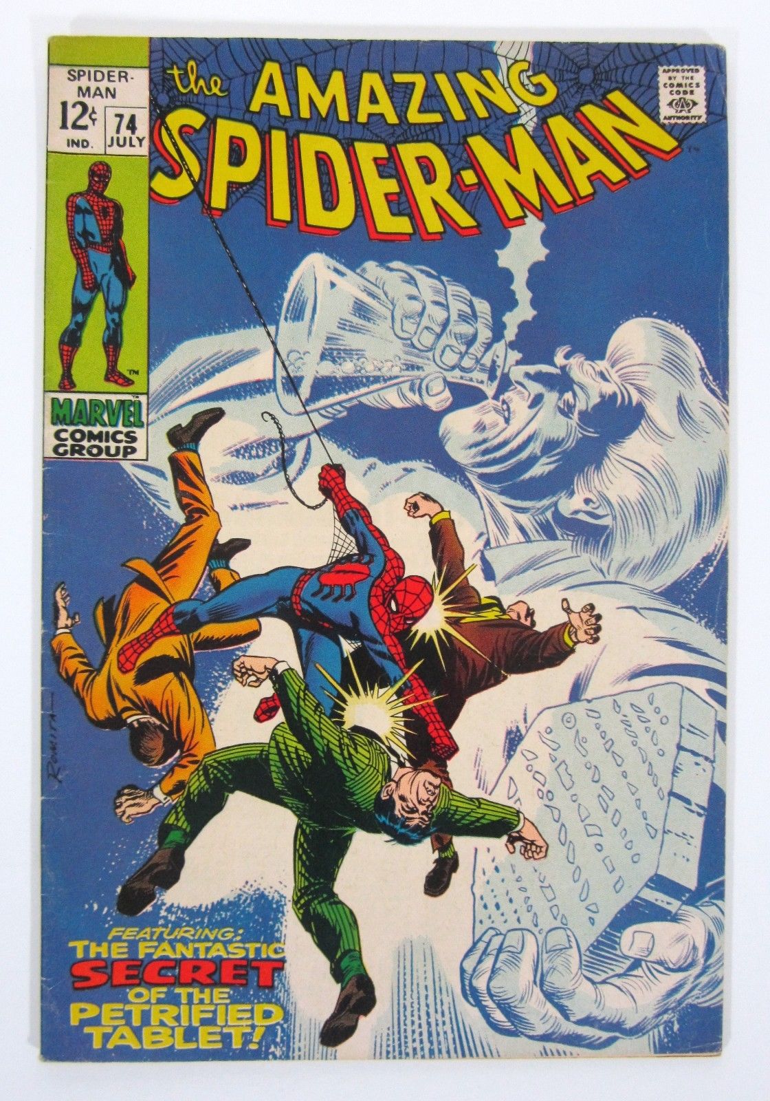 Amazing Spider-Man 74 75 76 77 78 Silver Age Run Marvel Comics FN to VF Range