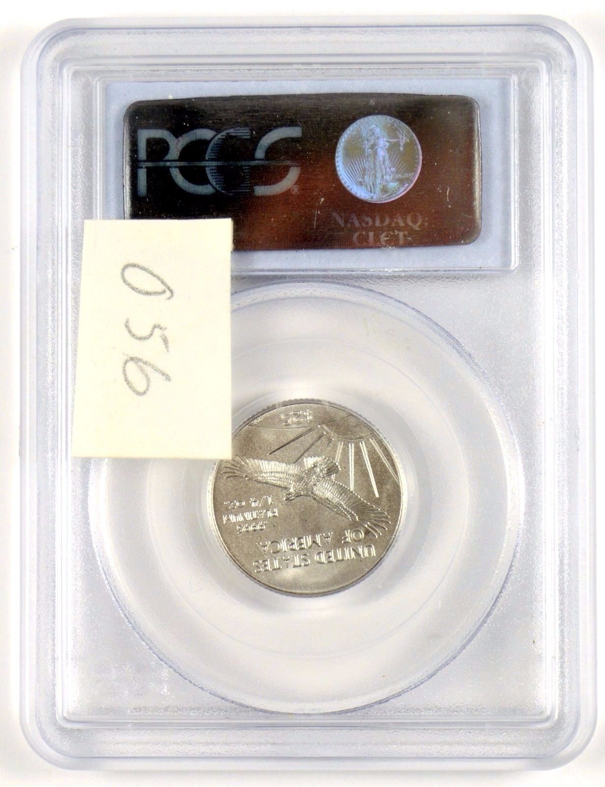 2004 $25 American Eagle Statue of Liberty 1/4 oz Platinum Coin PCGS Graded MS69