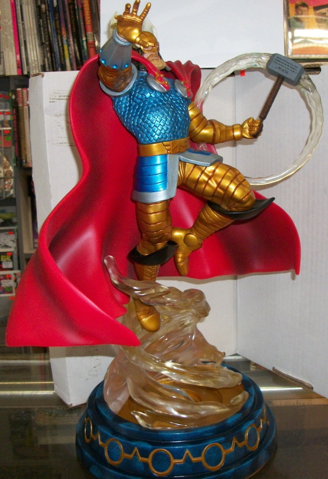 MARVEL MILESTONES ARMORED THOR LIMITED EDITION STATUE - DIAMOND SELECT/2017